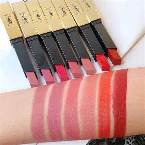 ysl slim stick swatch|ysl lipstick swatches.